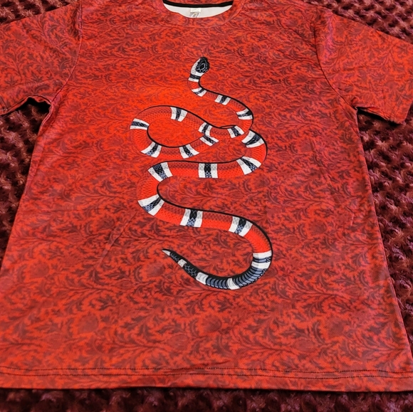 MEN SNAKE T SHIRT - Picture 5 of 11